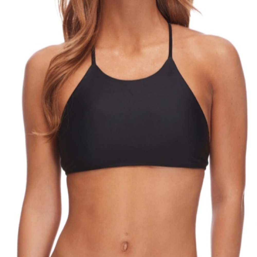 Body Glove Elena Halter Swim Top Black Siz…